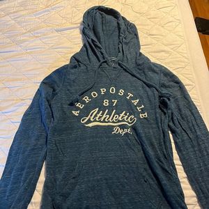 Aeropostale blue long sleeve with hood